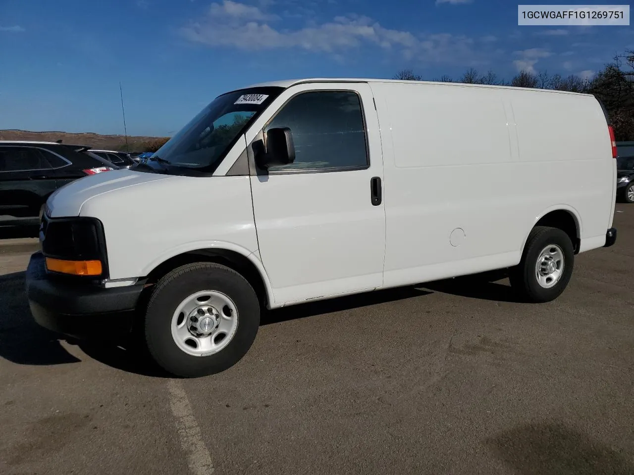 2016 Chevrolet Express G2500 VIN: 1GCWGAFF1G1269751 Lot: 79430084