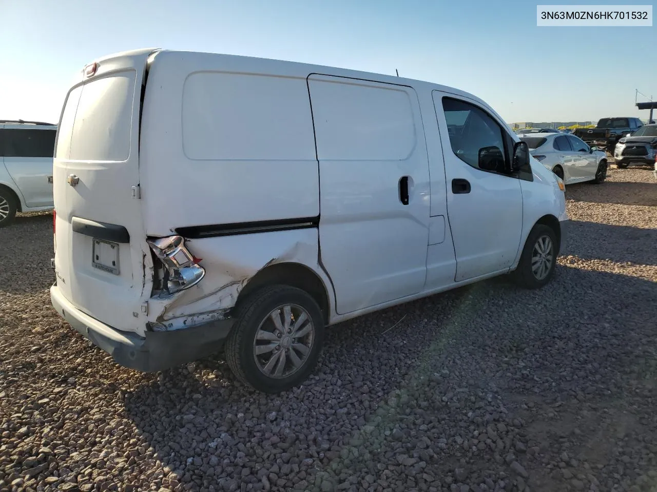 2017 Chevrolet City Express Lt VIN: 3N63M0ZN6HK701532 Lot: 54063004