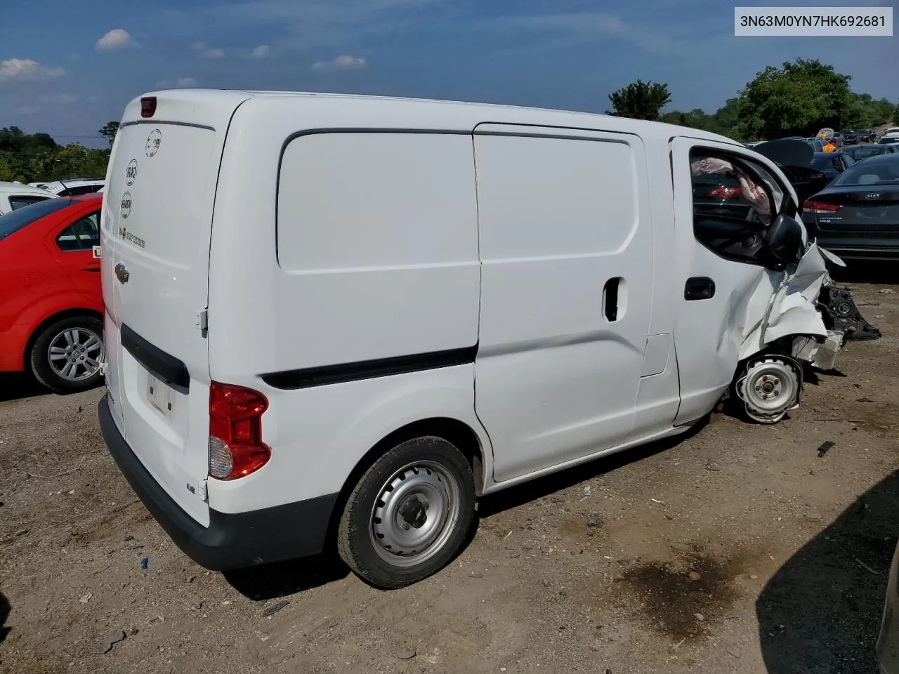 3N63M0YN7HK692681 2017 Chevrolet City Express Ls