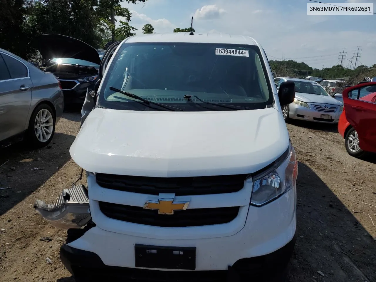 2017 Chevrolet City Express Ls VIN: 3N63M0YN7HK692681 Lot: 63944844