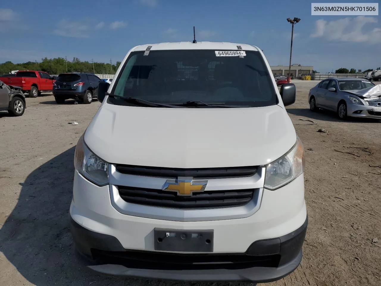 2017 Chevrolet City Express Lt VIN: 3N63M0ZN5HK701506 Lot: 64965994