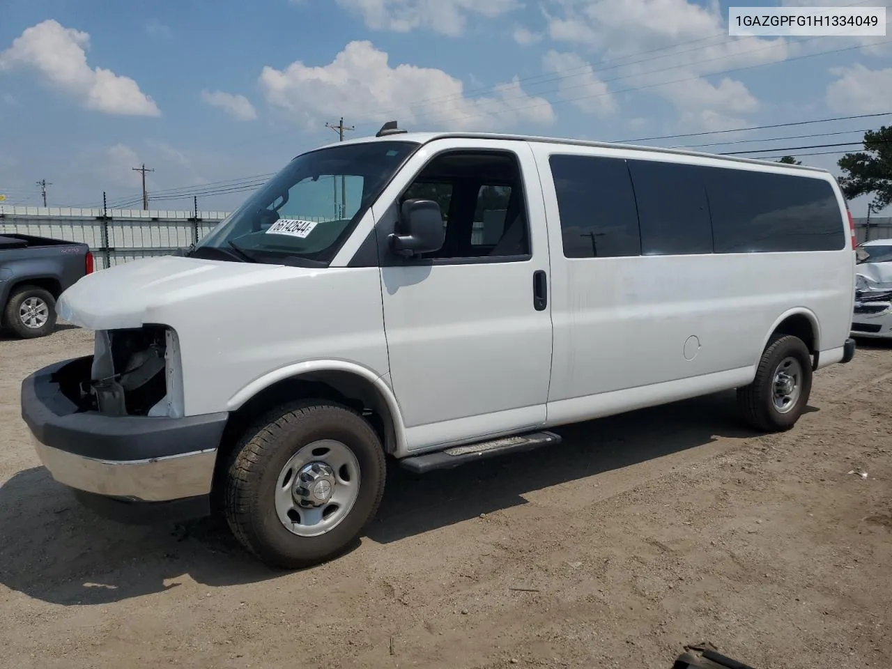 2017 Chevrolet Express G3500 Lt VIN: 1GAZGPFG1H1334049 Lot: 66142644