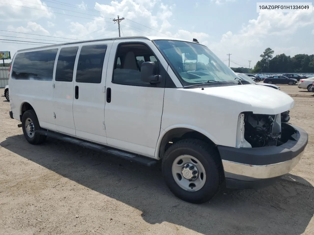 1GAZGPFG1H1334049 2017 Chevrolet Express G3500 Lt