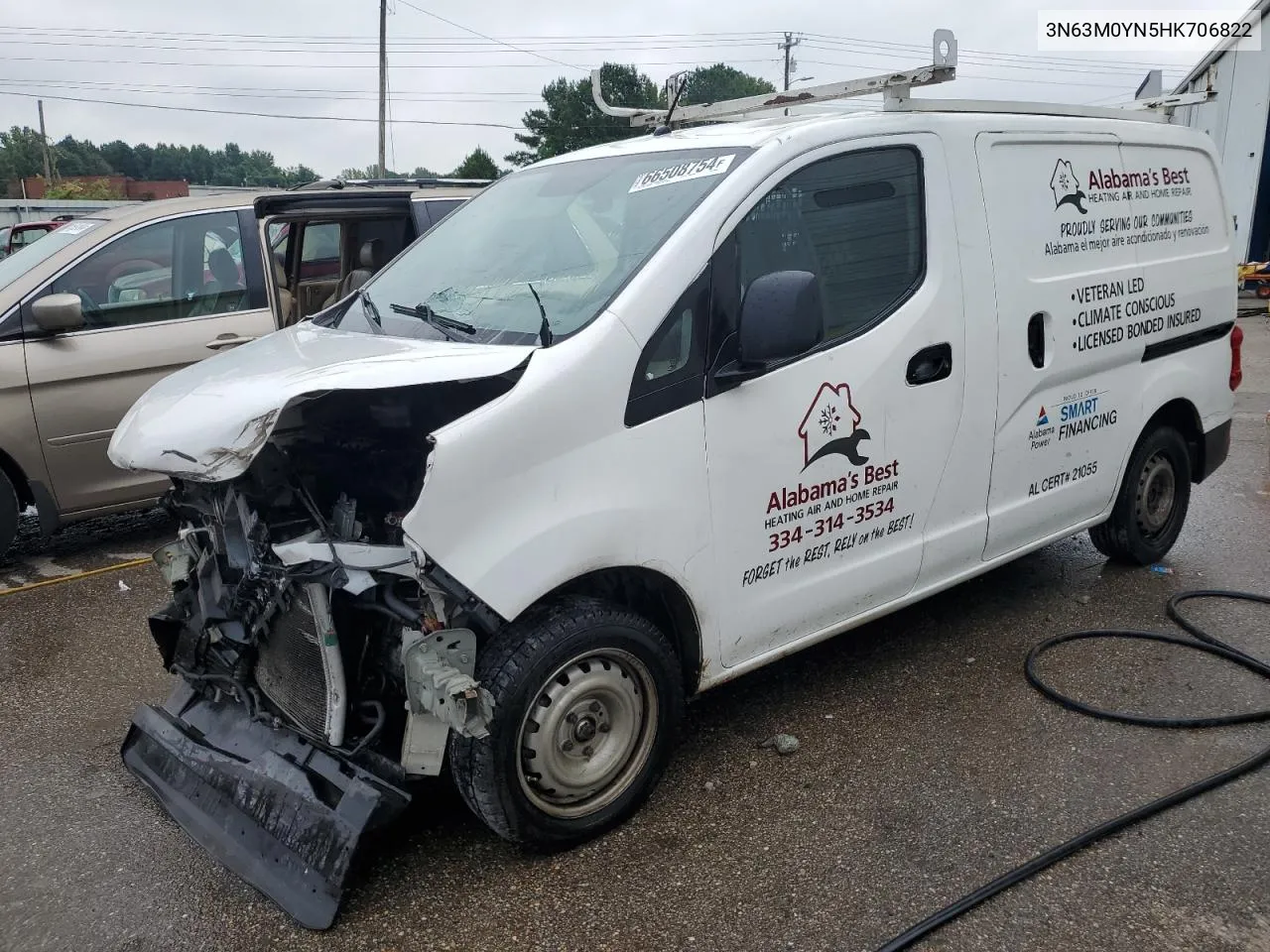 2017 Chevrolet City Express Ls VIN: 3N63M0YN5HK706822 Lot: 66508754