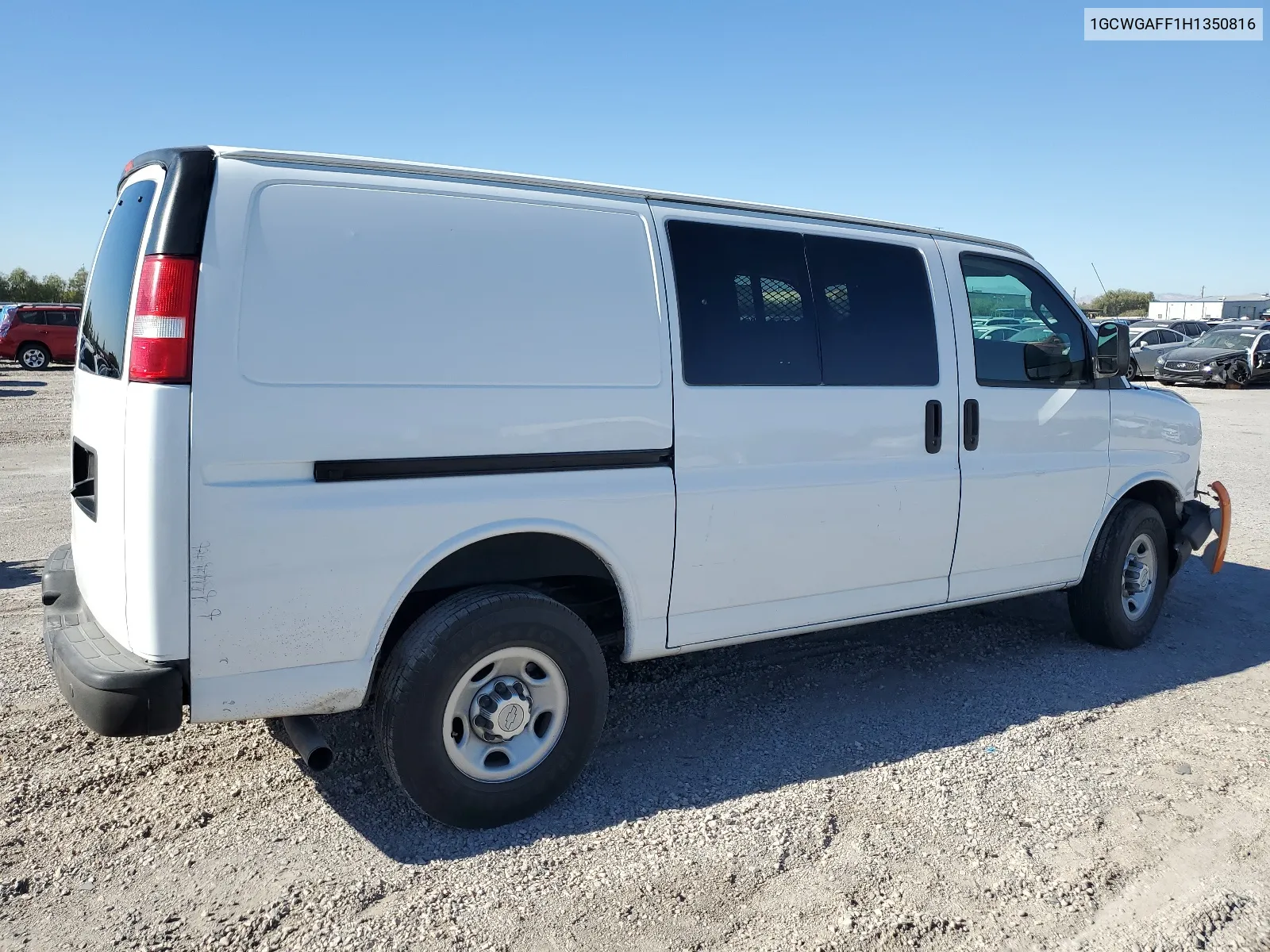 2017 Chevrolet Express G2500 VIN: 1GCWGAFF1H1350816 Lot: 67534604