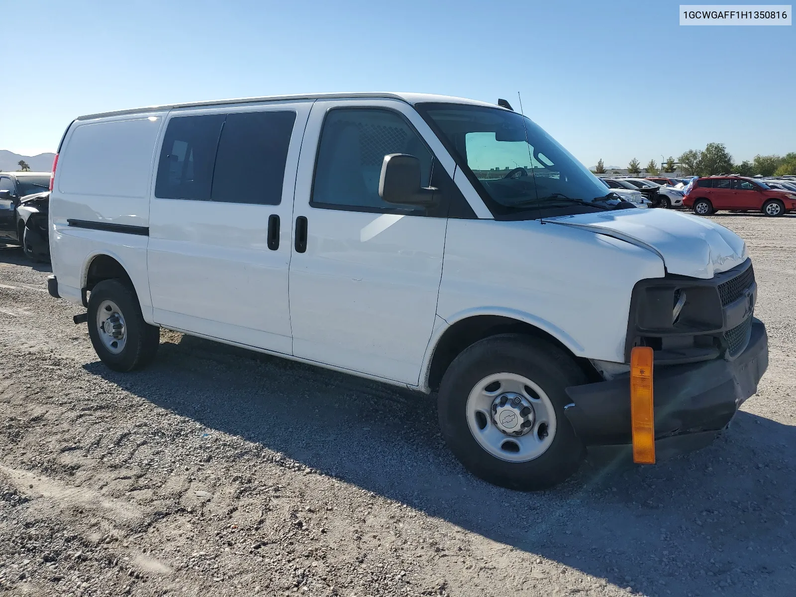 2017 Chevrolet Express G2500 VIN: 1GCWGAFF1H1350816 Lot: 67534604