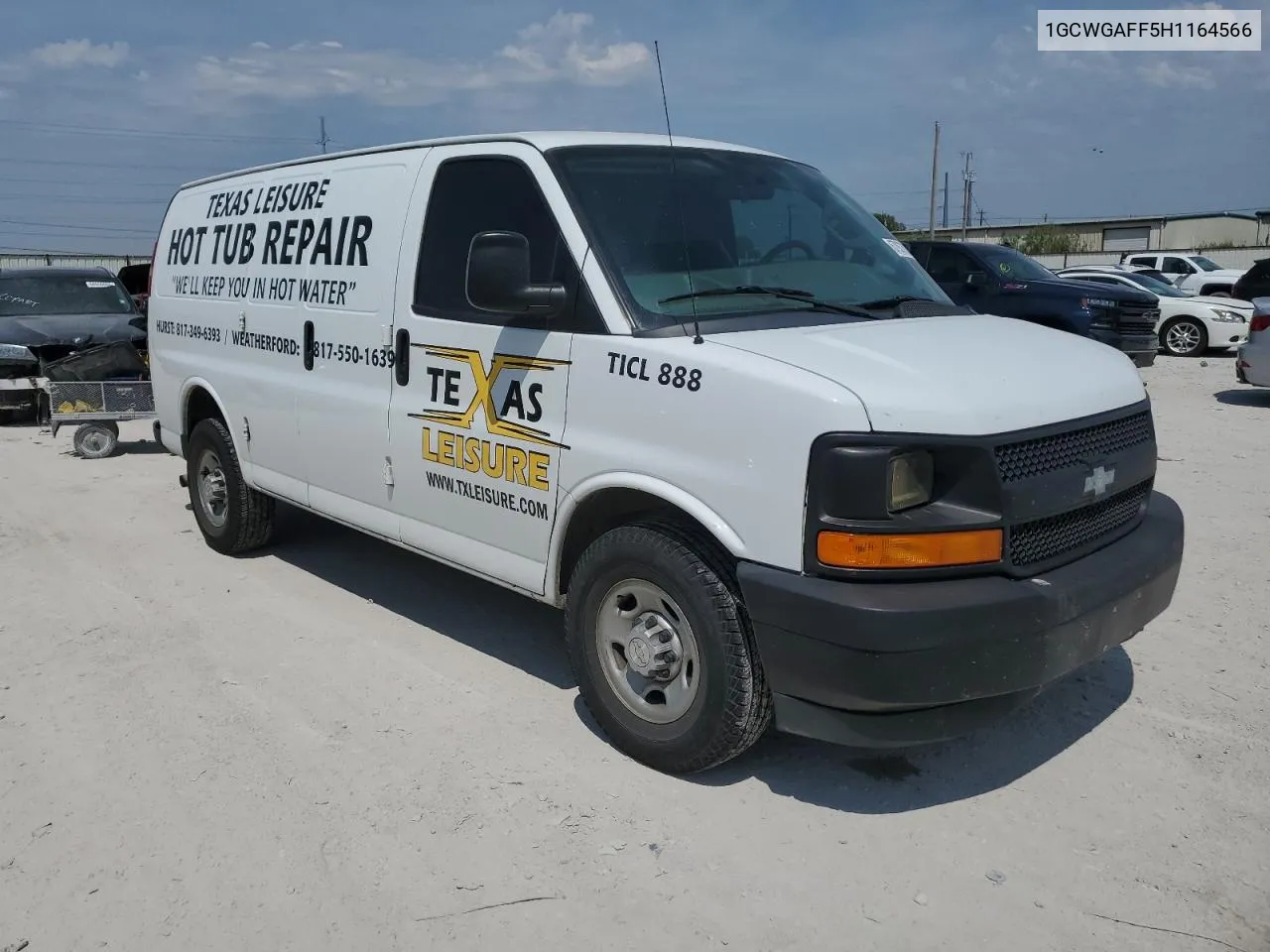 2017 Chevrolet Express G2500 VIN: 1GCWGAFF5H1164566 Lot: 67937624