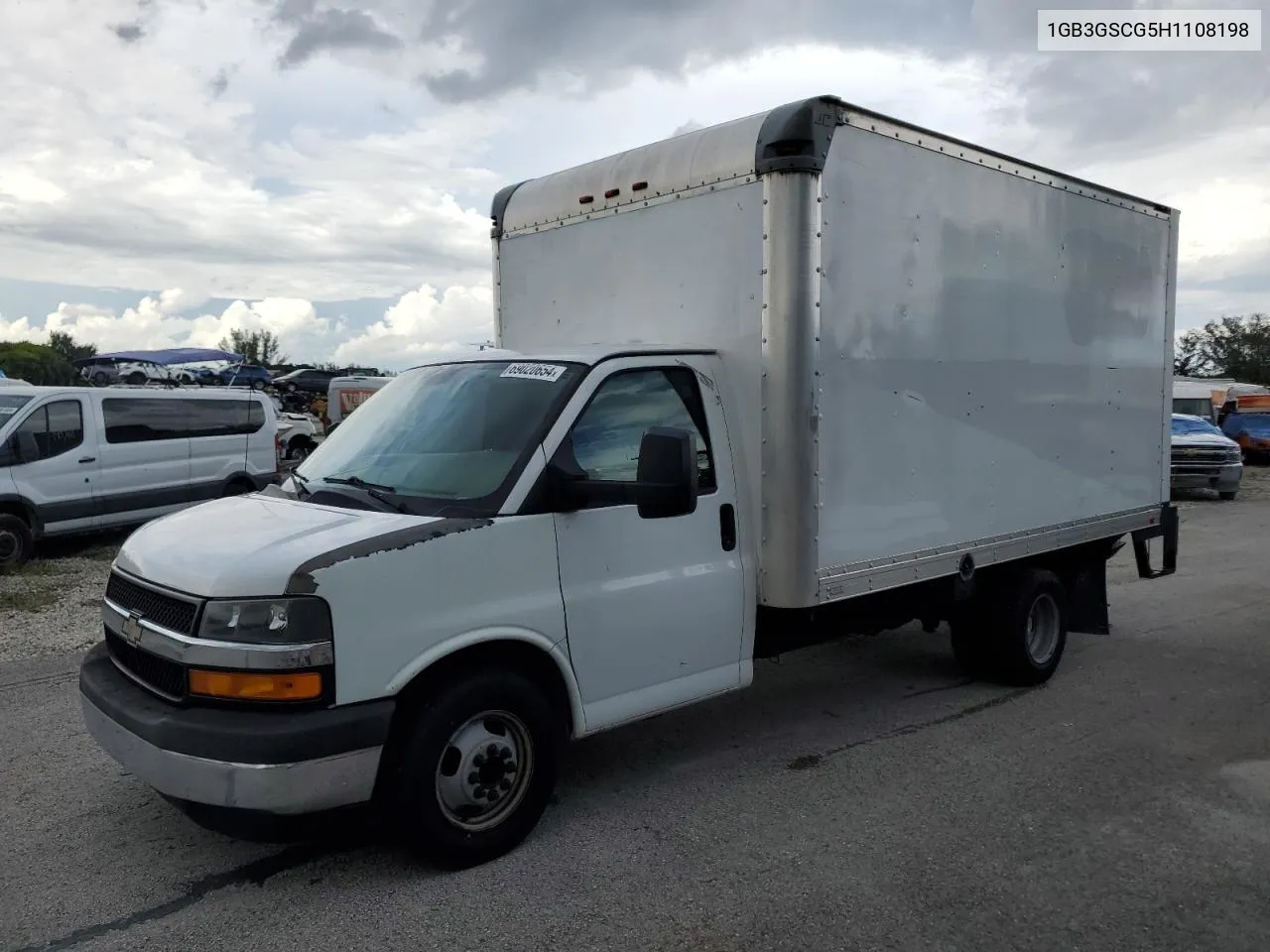 2017 Chevrolet Express G3500 VIN: 1GB3GSCG5H1108198 Lot: 69020654