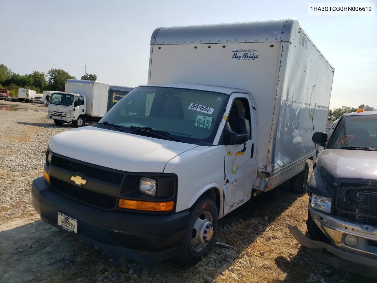 2017 Chevrolet Express G3500 VIN: 1HA3GTCG0HN006619 Lot: 69618904