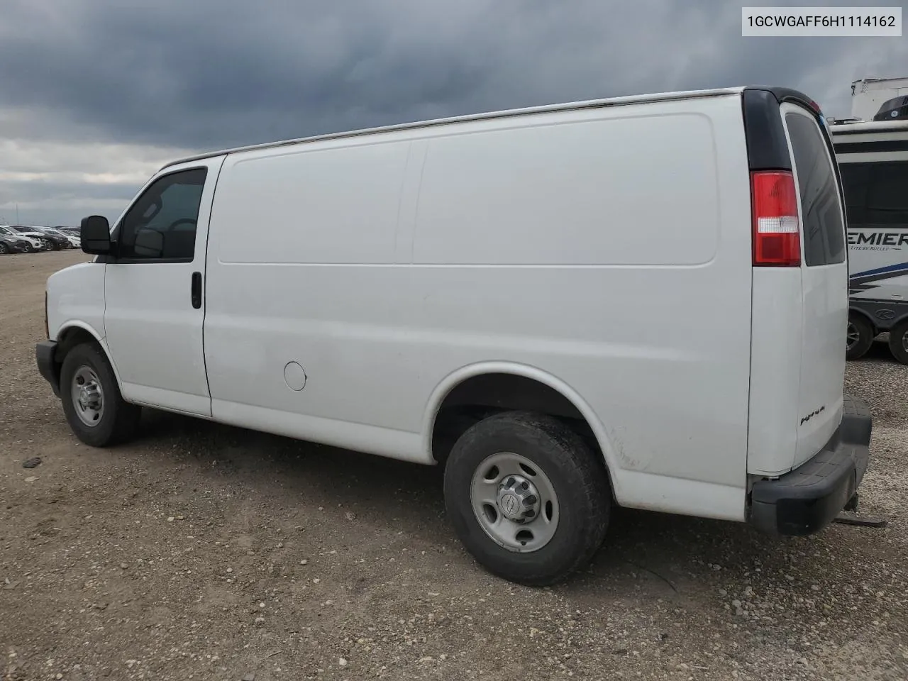 2017 Chevrolet Express G2500 VIN: 1GCWGAFF6H1114162 Lot: 70264224