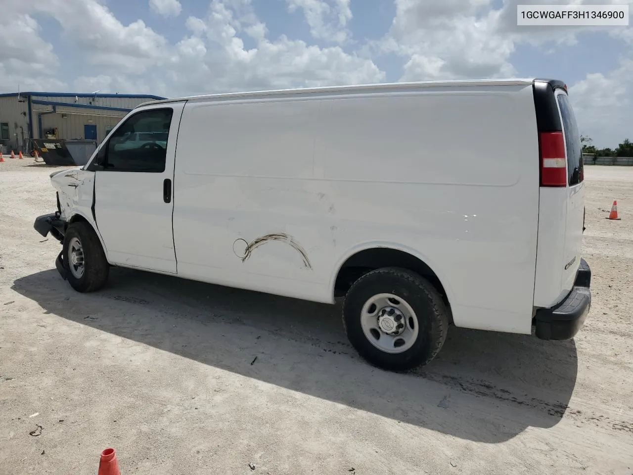 2017 Chevrolet Express G2500 VIN: 1GCWGAFF3H1346900 Lot: 70297024