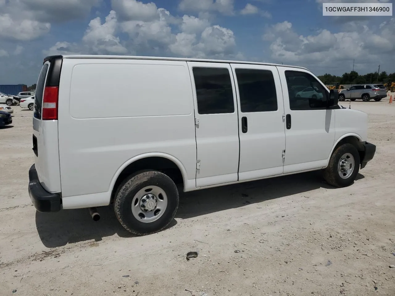 2017 Chevrolet Express G2500 VIN: 1GCWGAFF3H1346900 Lot: 70297024