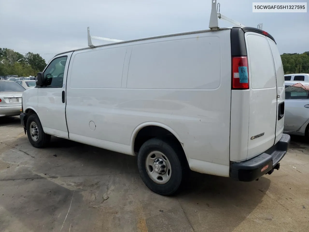 2017 Chevrolet Express G2500 VIN: 1GCWGAFG5H1327595 Lot: 71776824