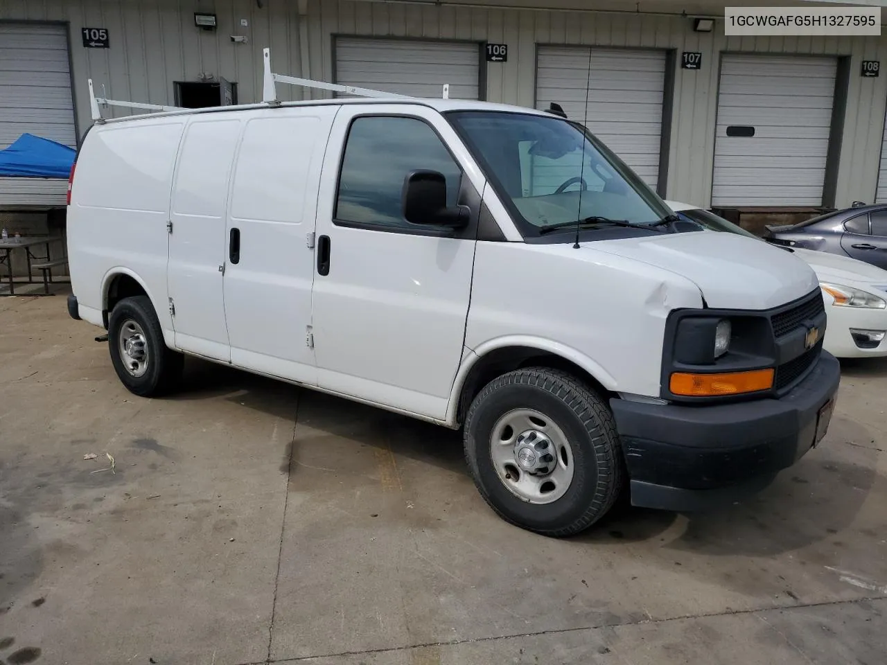 2017 Chevrolet Express G2500 VIN: 1GCWGAFG5H1327595 Lot: 71776824