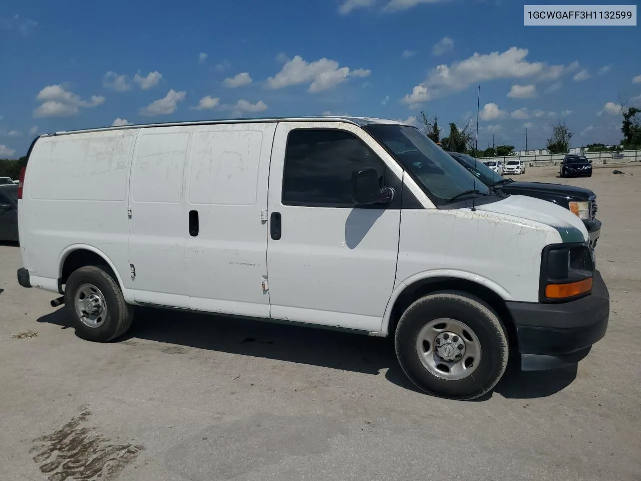 2017 Chevrolet Express G2500 VIN: 1GCWGAFF3H1132599 Lot: 72089244