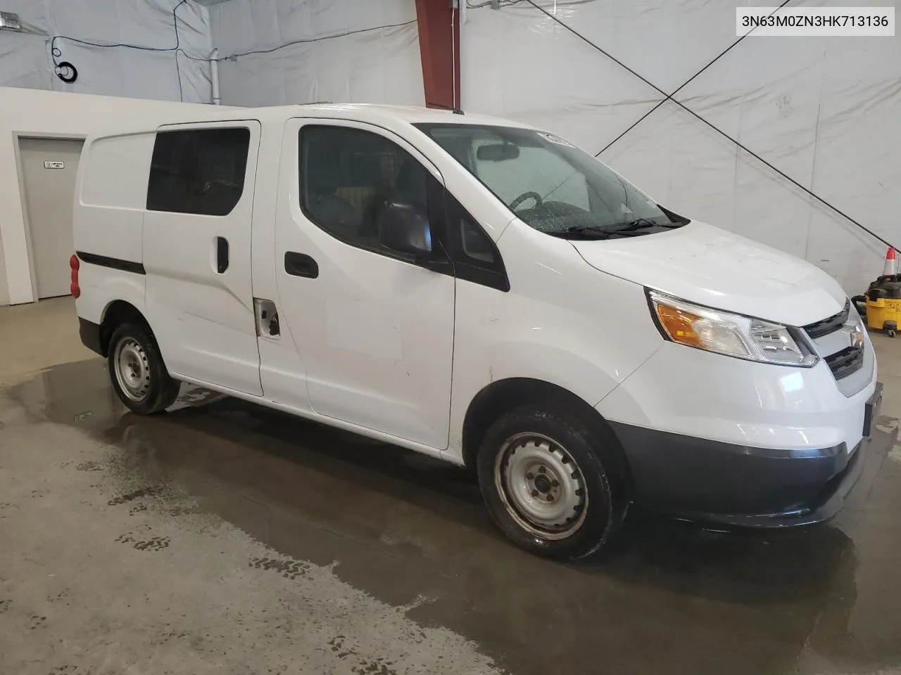 2017 Chevrolet City Express Lt VIN: 3N63M0ZN3HK713136 Lot: 72152784