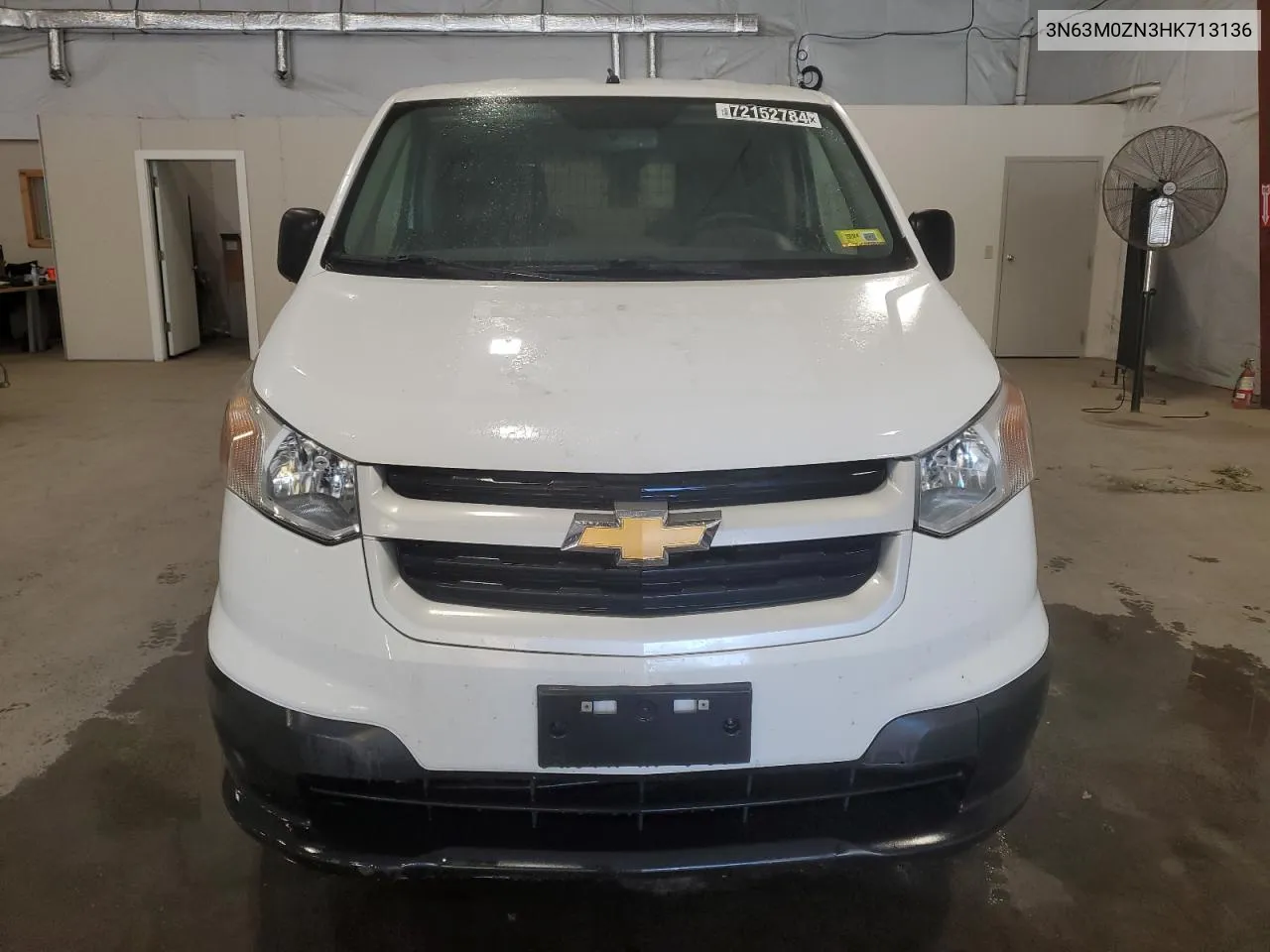 2017 Chevrolet City Express Lt VIN: 3N63M0ZN3HK713136 Lot: 72152784