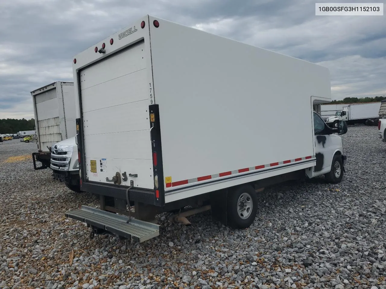 2017 Chevrolet Express G3500 VIN: 1GB0GSFG3H1152103 Lot: 72582244