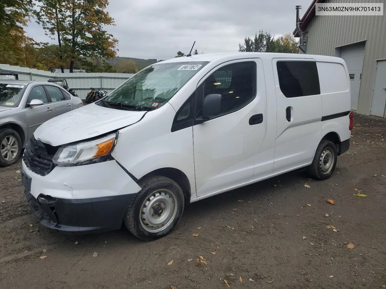 2017 Chevrolet City Express Lt VIN: 3N63M0ZN9HK701413 Lot: 72768734