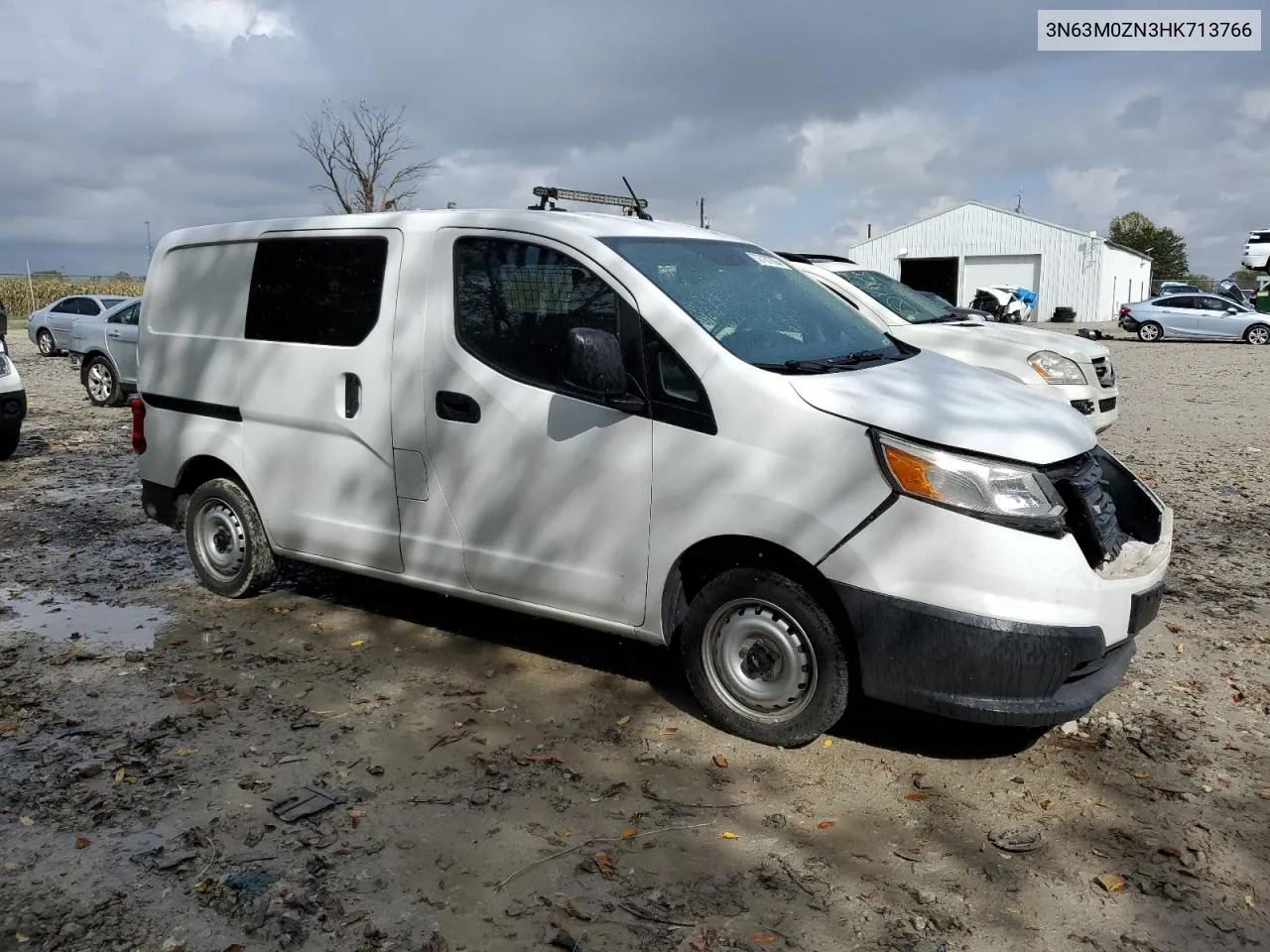 2017 Chevrolet City Express Lt VIN: 3N63M0ZN3HK713766 Lot: 72787704