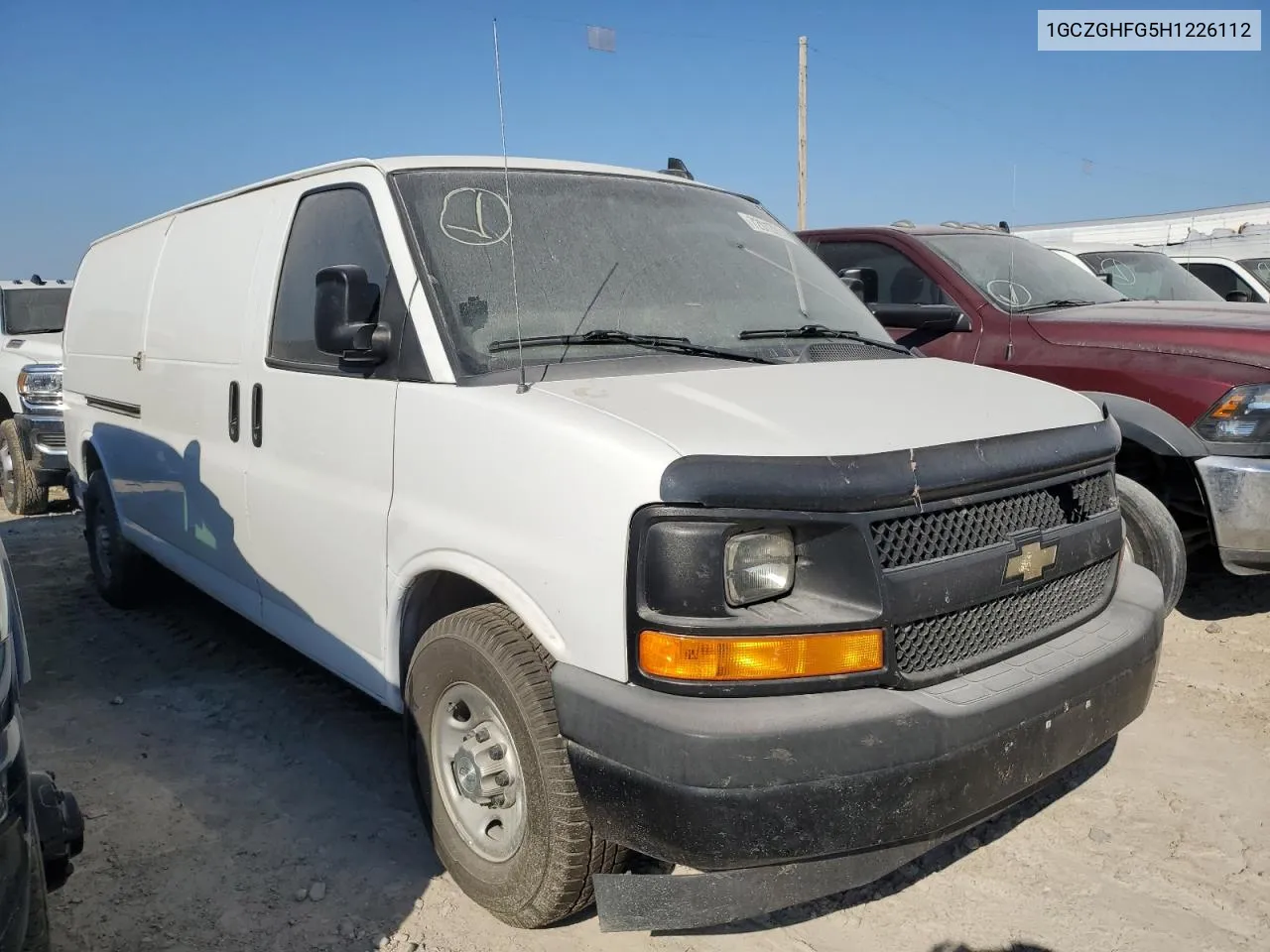 2017 Chevrolet Express G3500 VIN: 1GCZGHFG5H1226112 Lot: 72912914