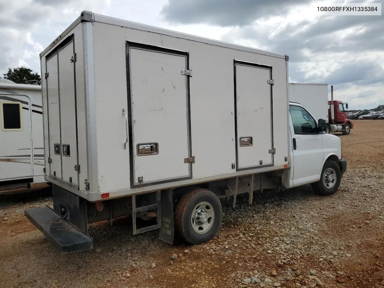 2017 Chevrolet Express G3500 VIN: 1GB0GRFFXH1335384 Lot: 73332694