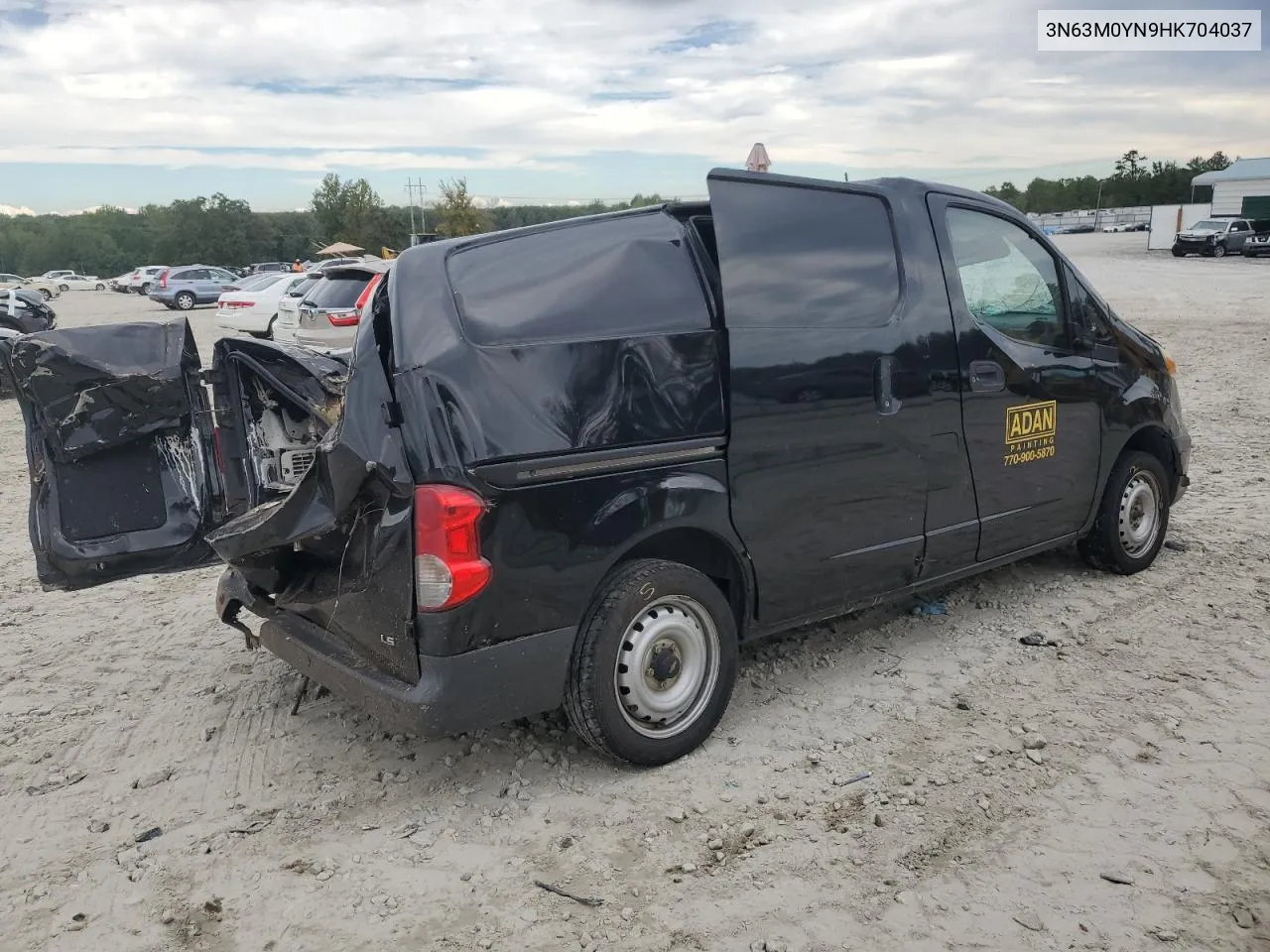 2017 Chevrolet City Express Ls VIN: 3N63M0YN9HK704037 Lot: 73730974