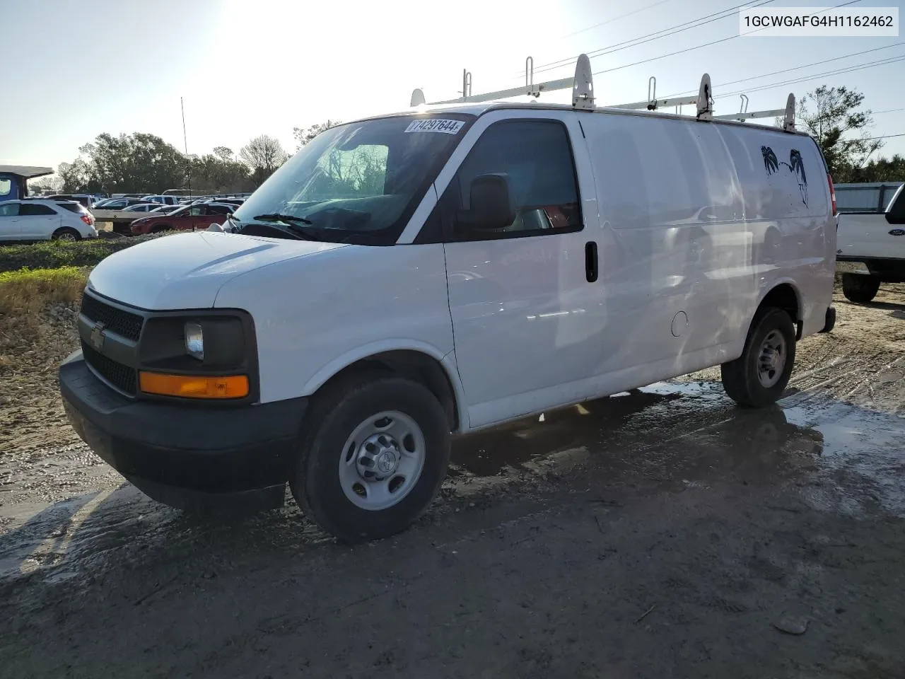 2017 Chevrolet Express G2500 VIN: 1GCWGAFG4H1162462 Lot: 74297644