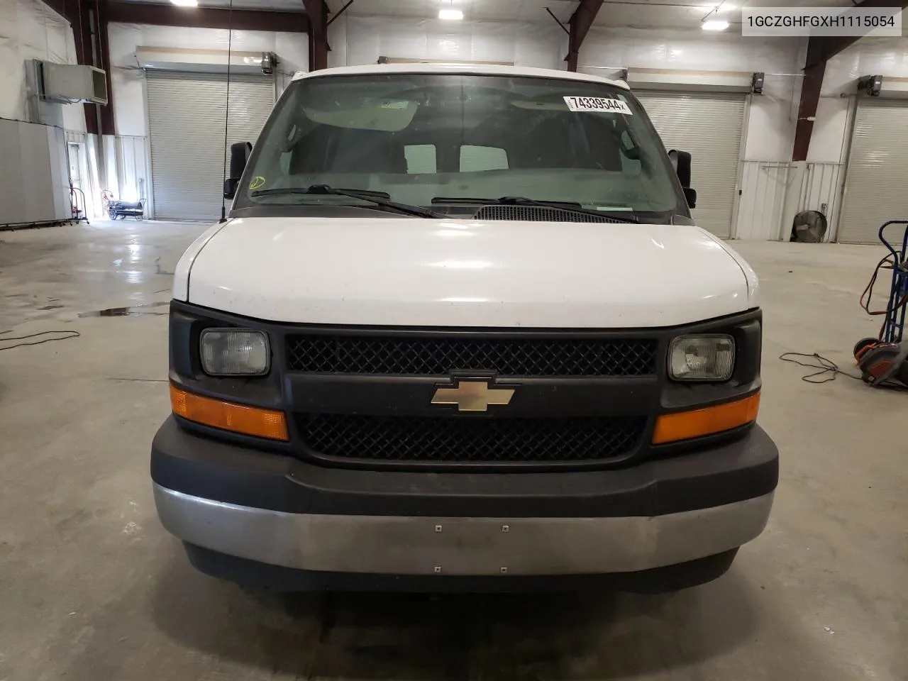 2017 Chevrolet Express G3500 VIN: 1GCZGHFGXH1115054 Lot: 74339544