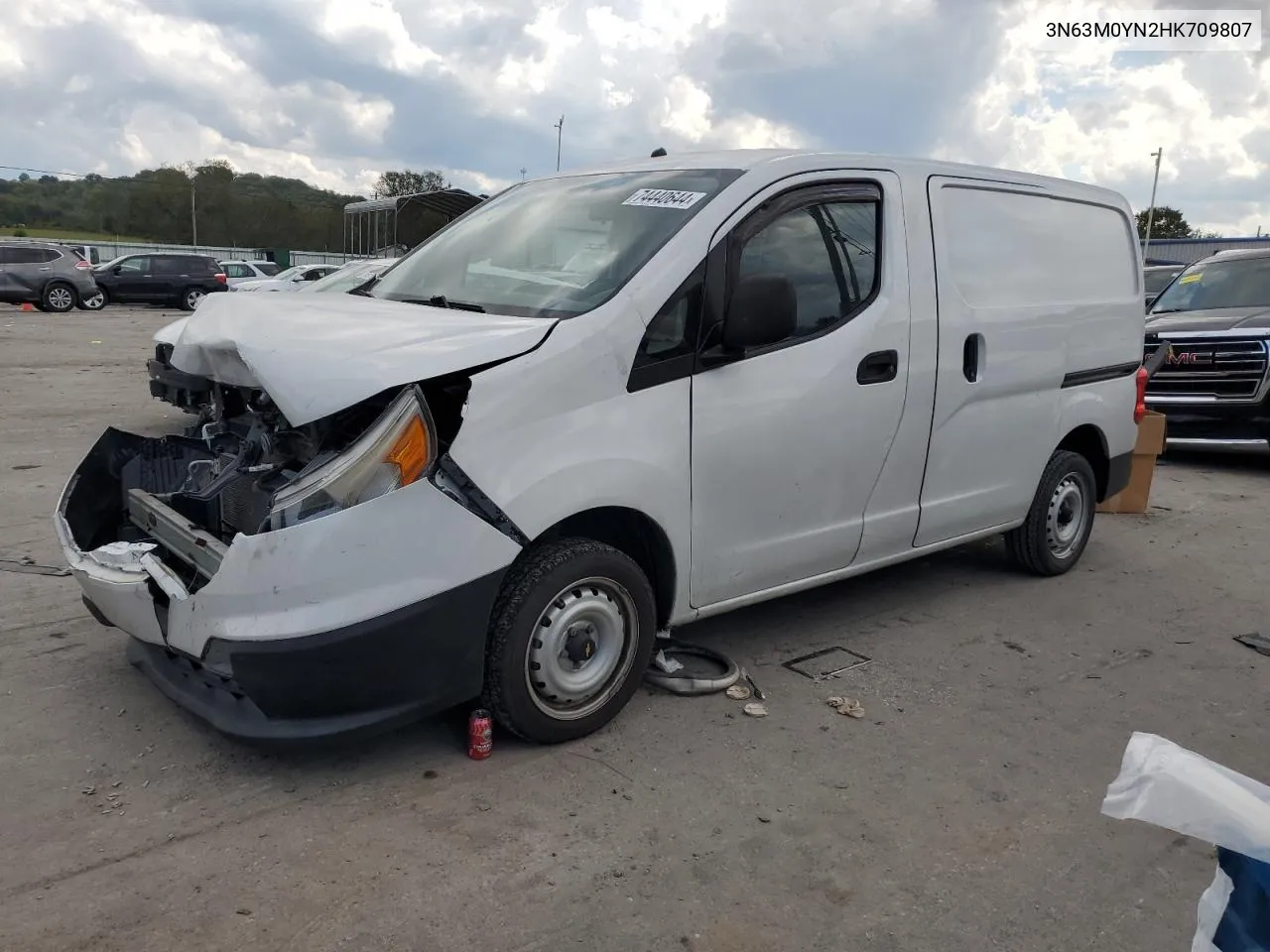 3N63M0YN2HK709807 2017 Chevrolet City Express Ls