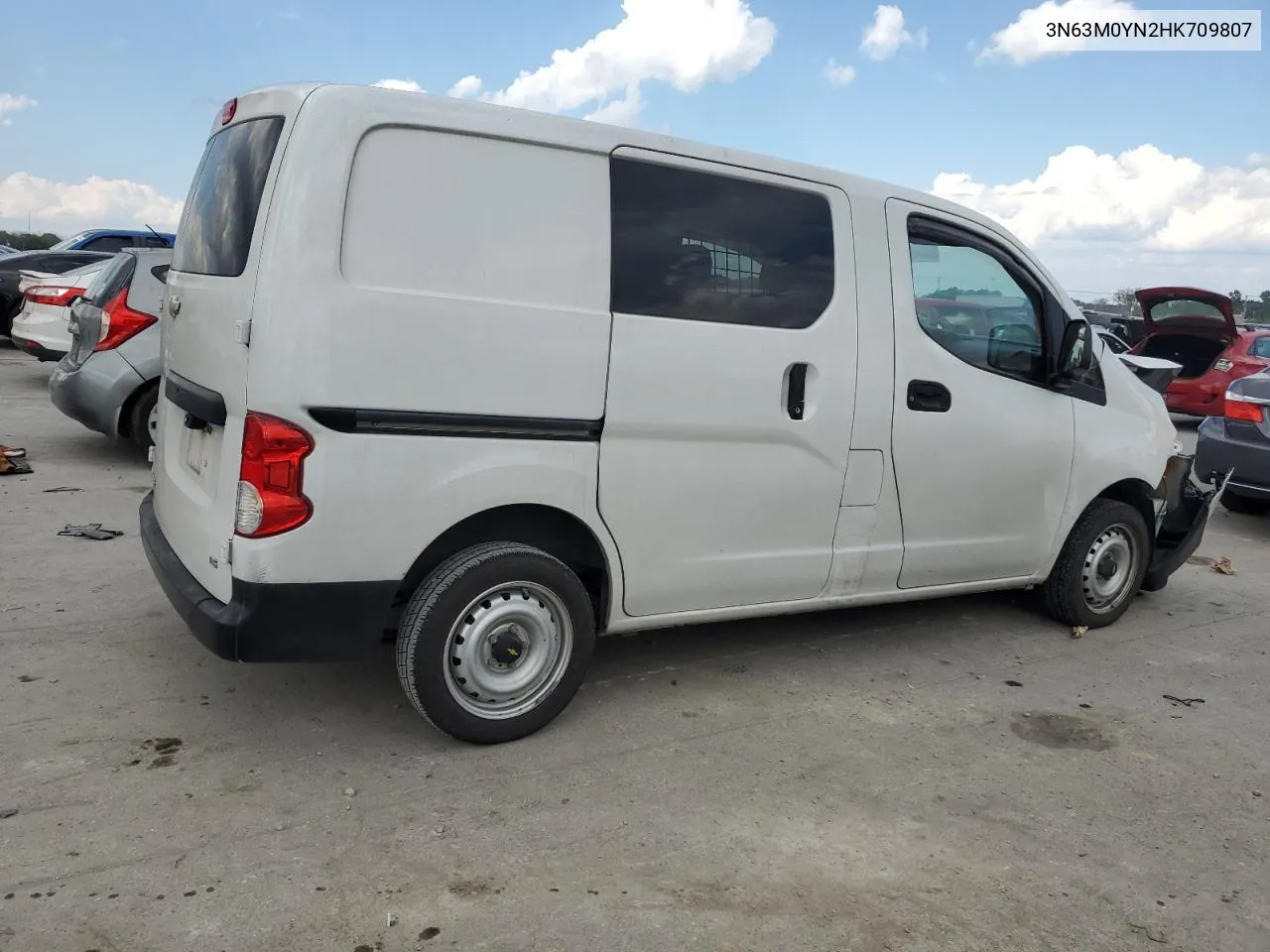 3N63M0YN2HK709807 2017 Chevrolet City Express Ls