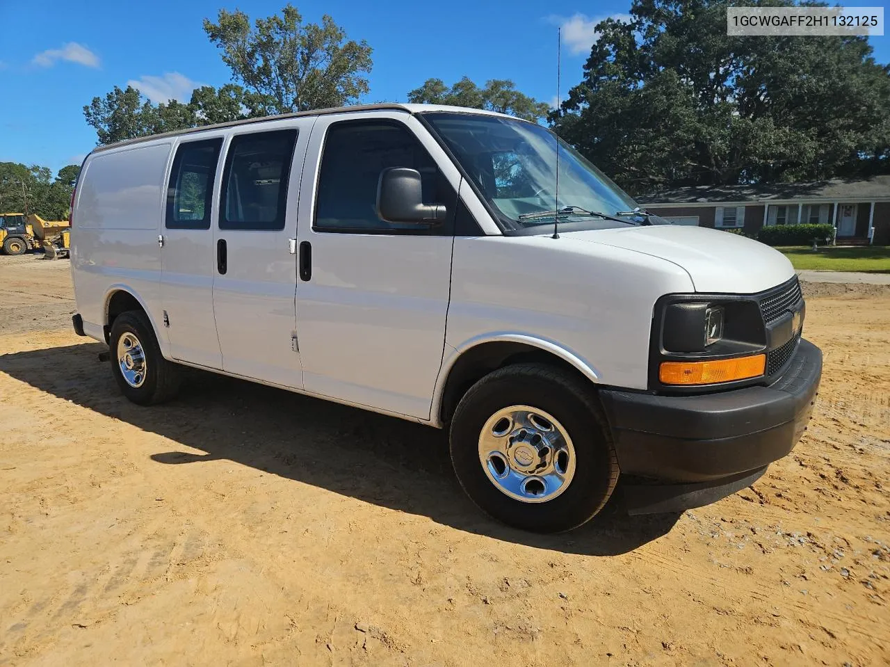 2017 Chevrolet Express G2500 VIN: 1GCWGAFF2H1132125 Lot: 74709644