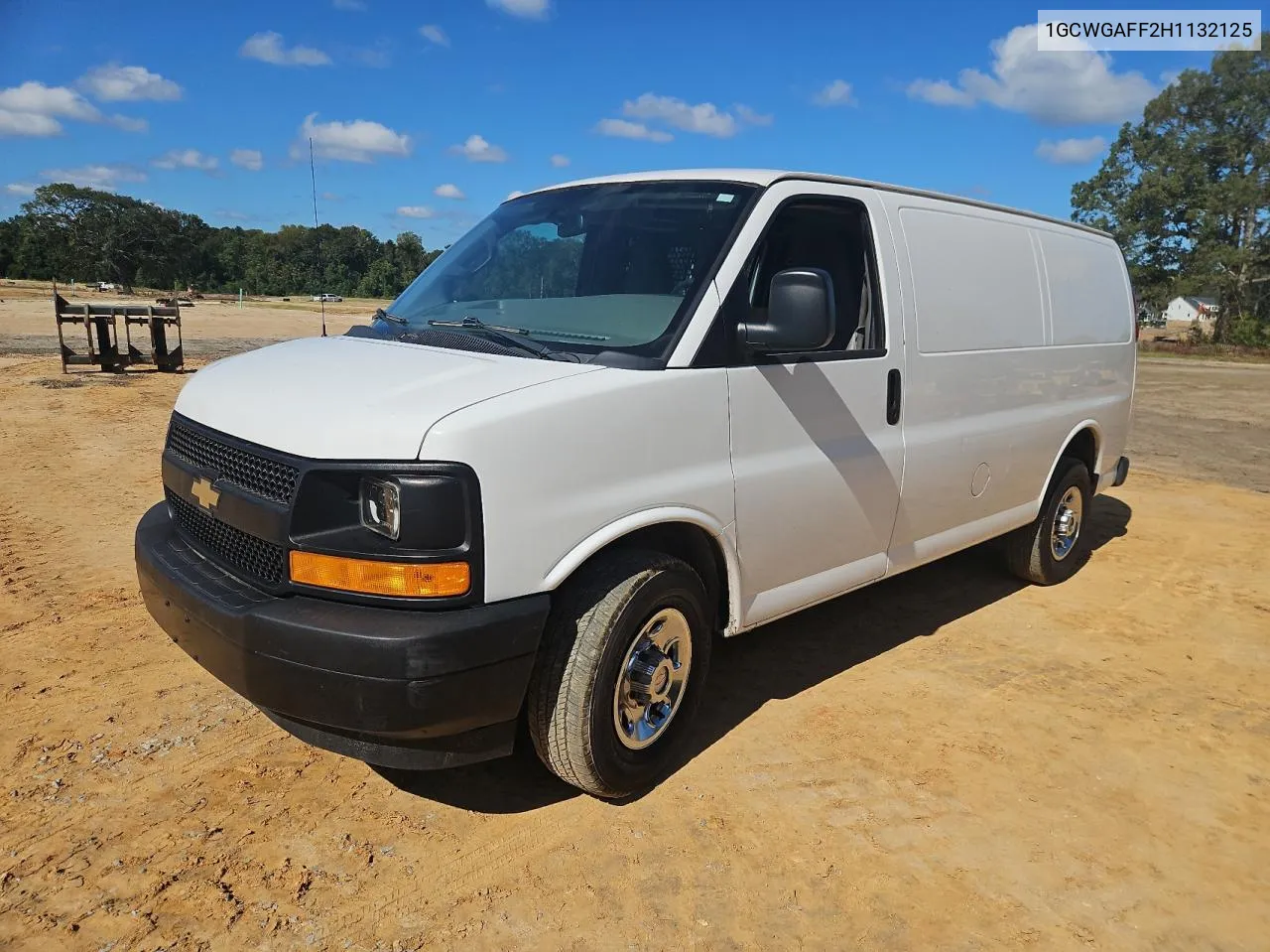 2017 Chevrolet Express G2500 VIN: 1GCWGAFF2H1132125 Lot: 74709644