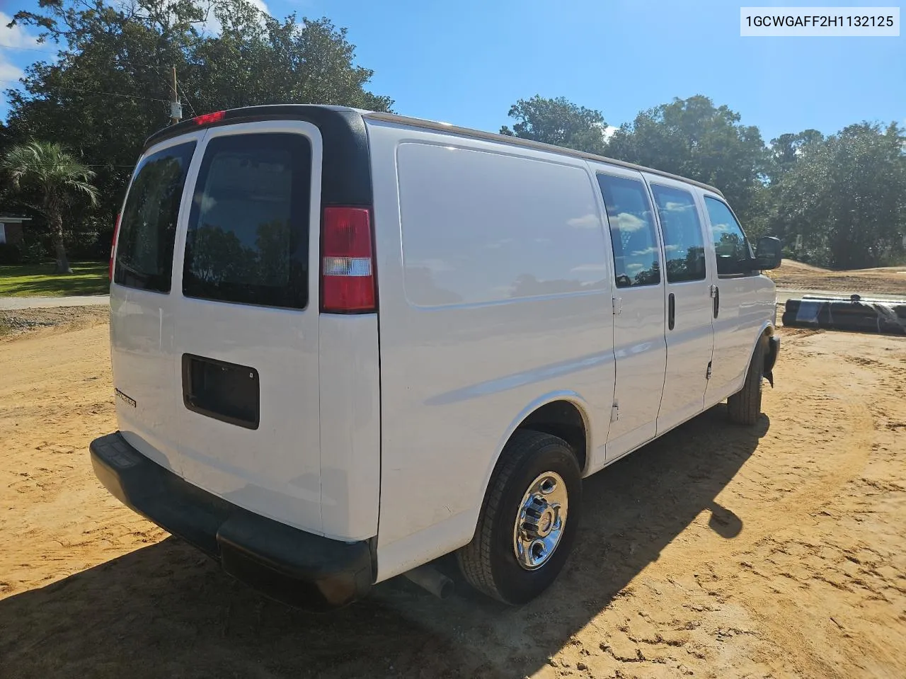 1GCWGAFF2H1132125 2017 Chevrolet Express G2500