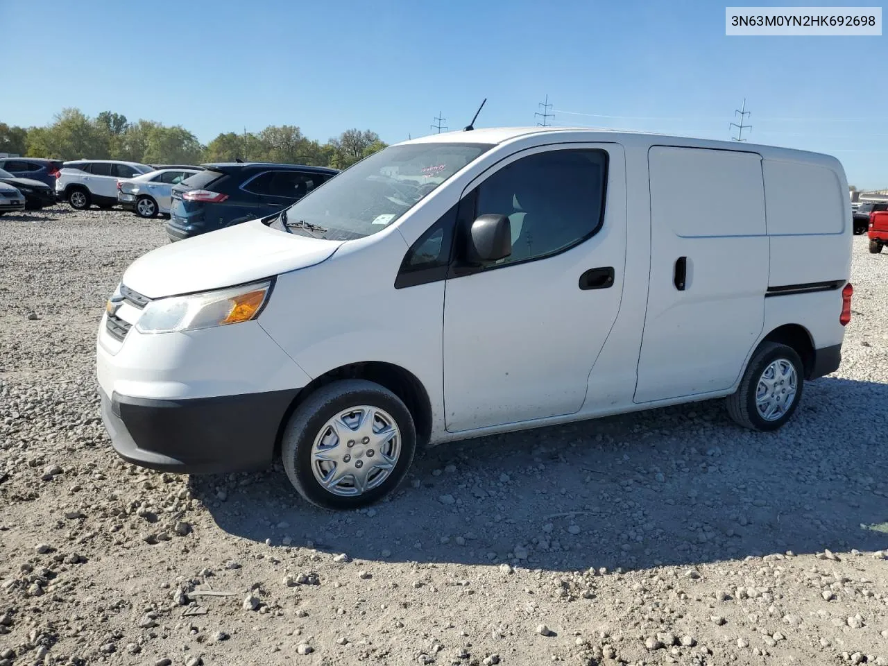 3N63M0YN2HK692698 2017 Chevrolet City Express Ls