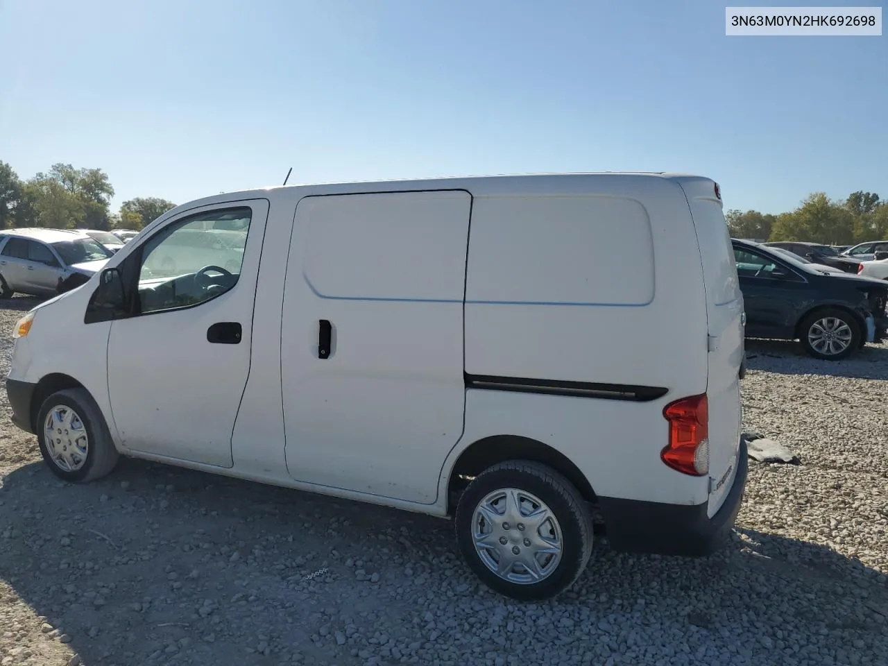 3N63M0YN2HK692698 2017 Chevrolet City Express Ls