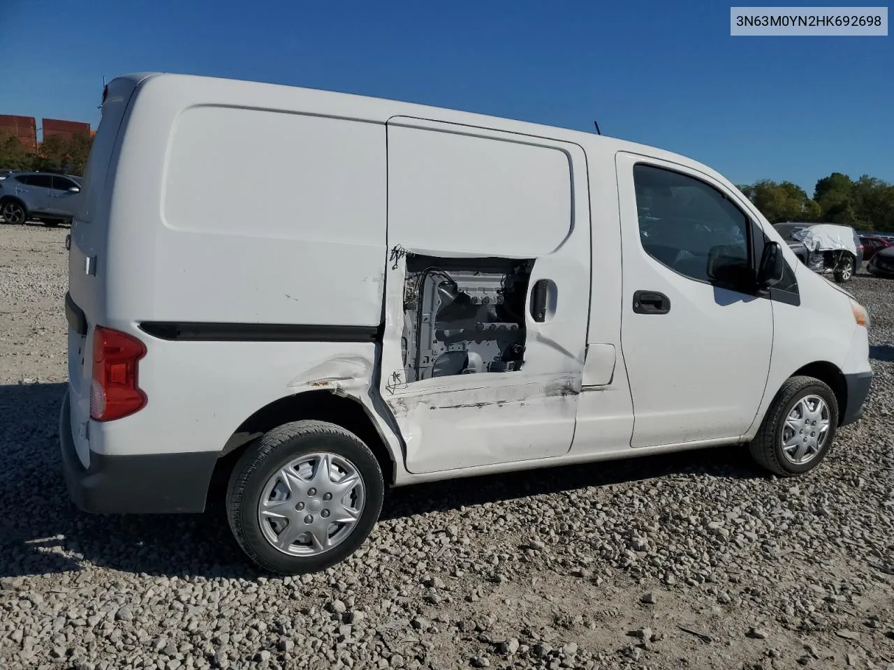 3N63M0YN2HK692698 2017 Chevrolet City Express Ls