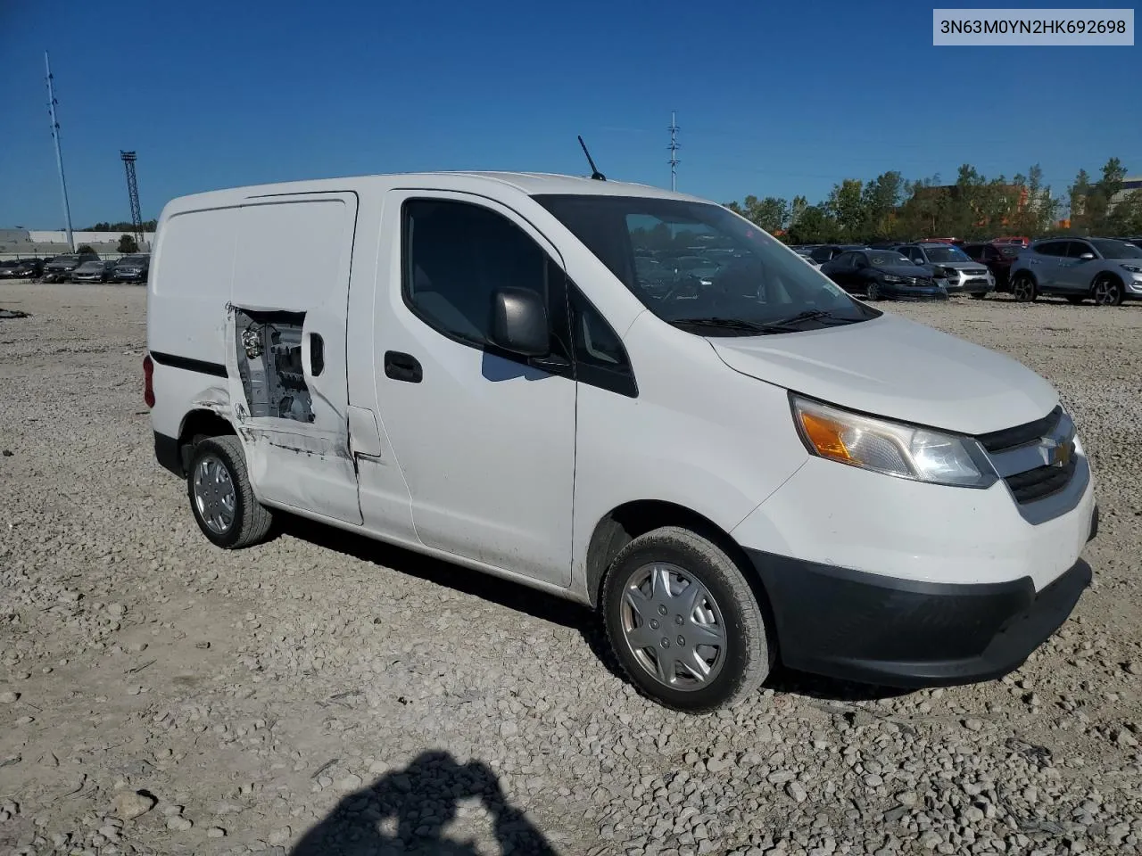 2017 Chevrolet City Express Ls VIN: 3N63M0YN2HK692698 Lot: 74809694