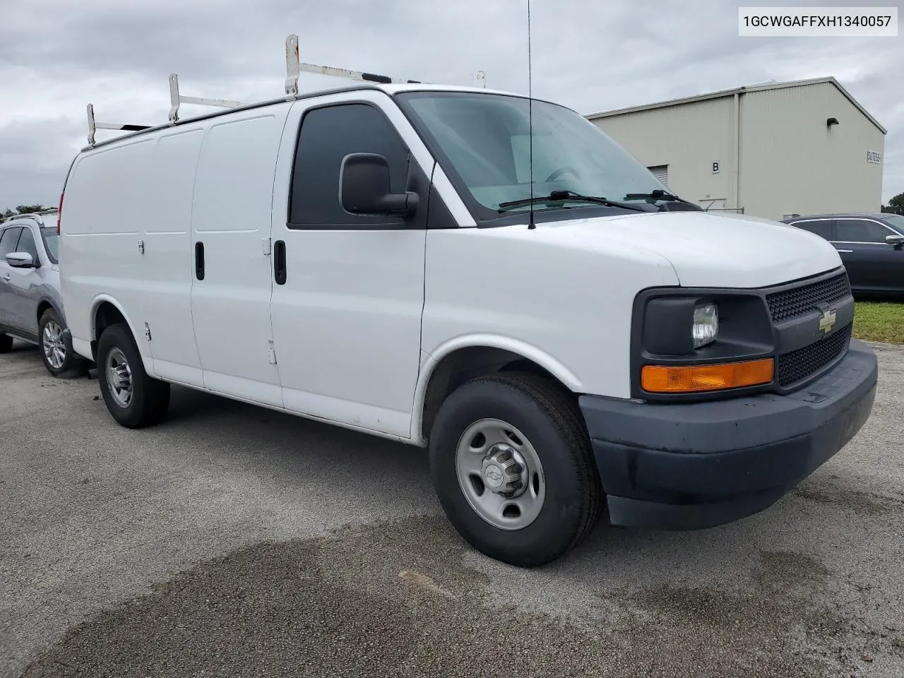 2017 Chevrolet Express G2500 VIN: 1GCWGAFFXH1340057 Lot: 74995384