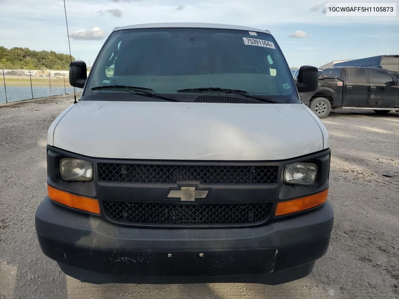 2017 Chevrolet Express G2500 VIN: 1GCWGAFF5H1105873 Lot: 75391164