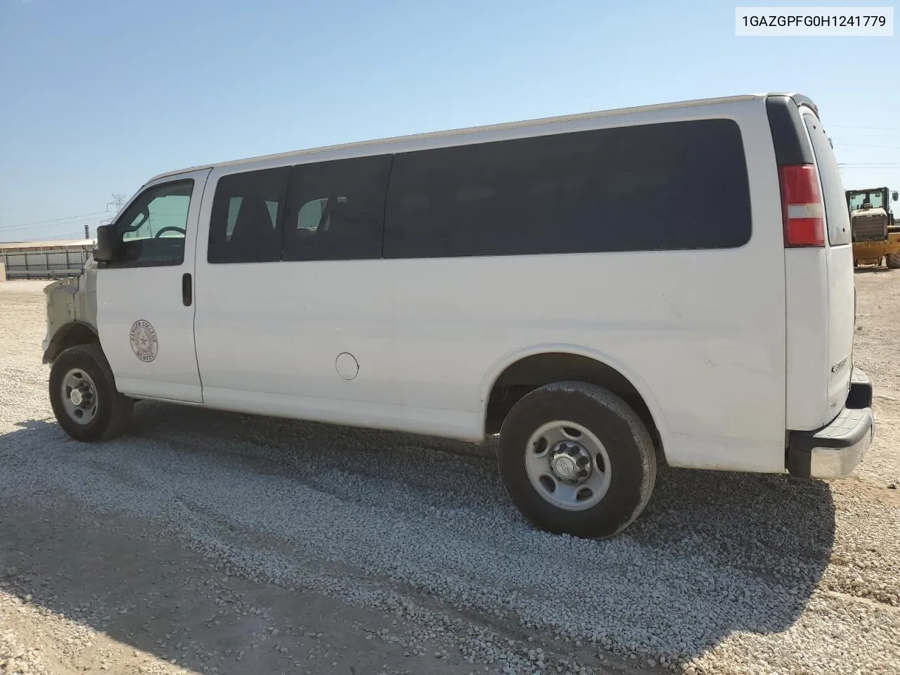 2017 Chevrolet Express G3500 Lt VIN: 1GAZGPFG0H1241779 Lot: 75431634