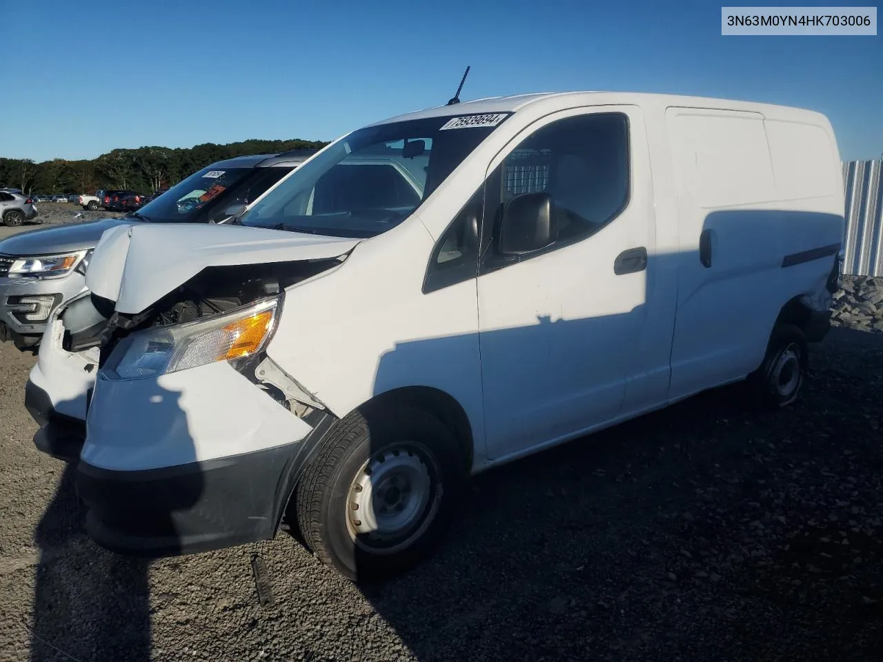 2017 Chevrolet City Express Ls VIN: 3N63M0YN4HK703006 Lot: 75939694