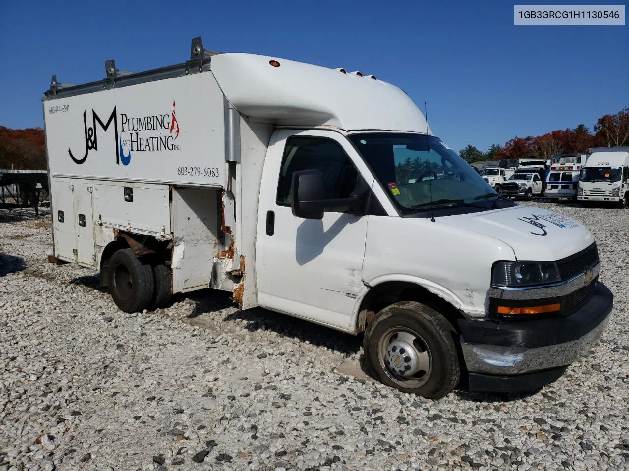 2017 Chevrolet Express G3500 VIN: 1GB3GRCG1H1130546 Lot: 76075574