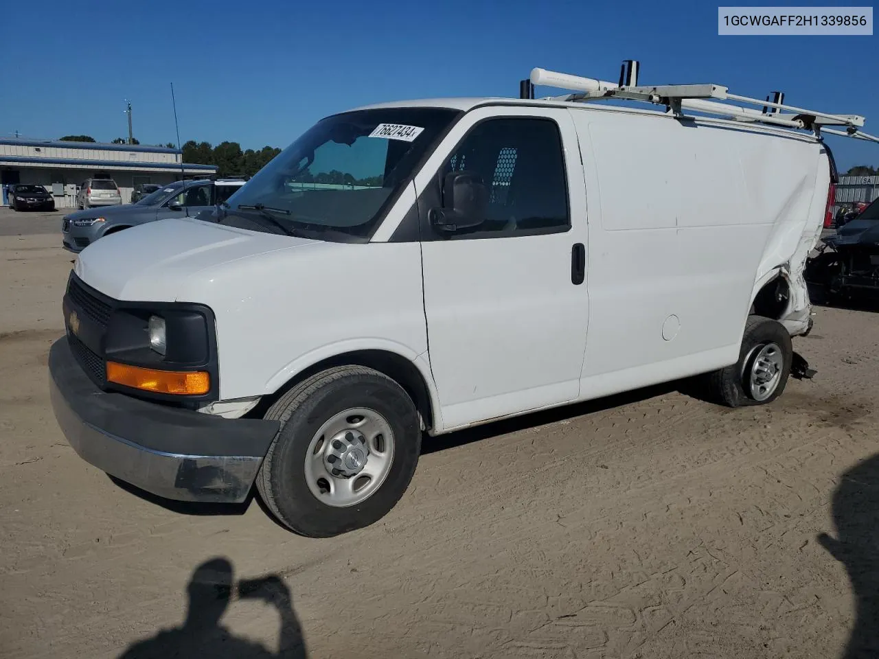 2017 Chevrolet Express G2500 VIN: 1GCWGAFF2H1339856 Lot: 76627434