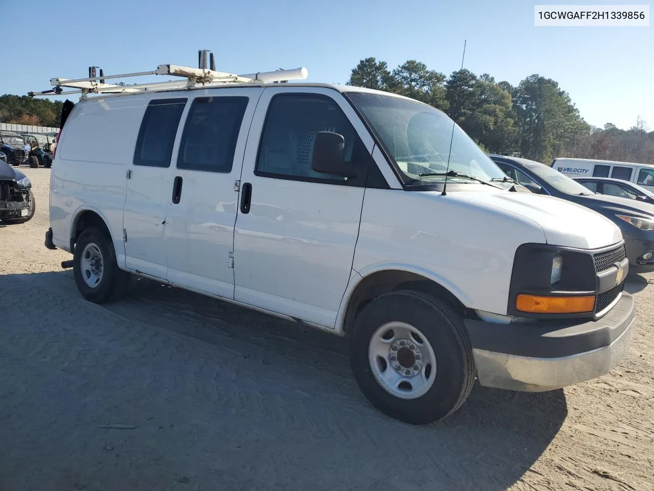 2017 Chevrolet Express G2500 VIN: 1GCWGAFF2H1339856 Lot: 76627434