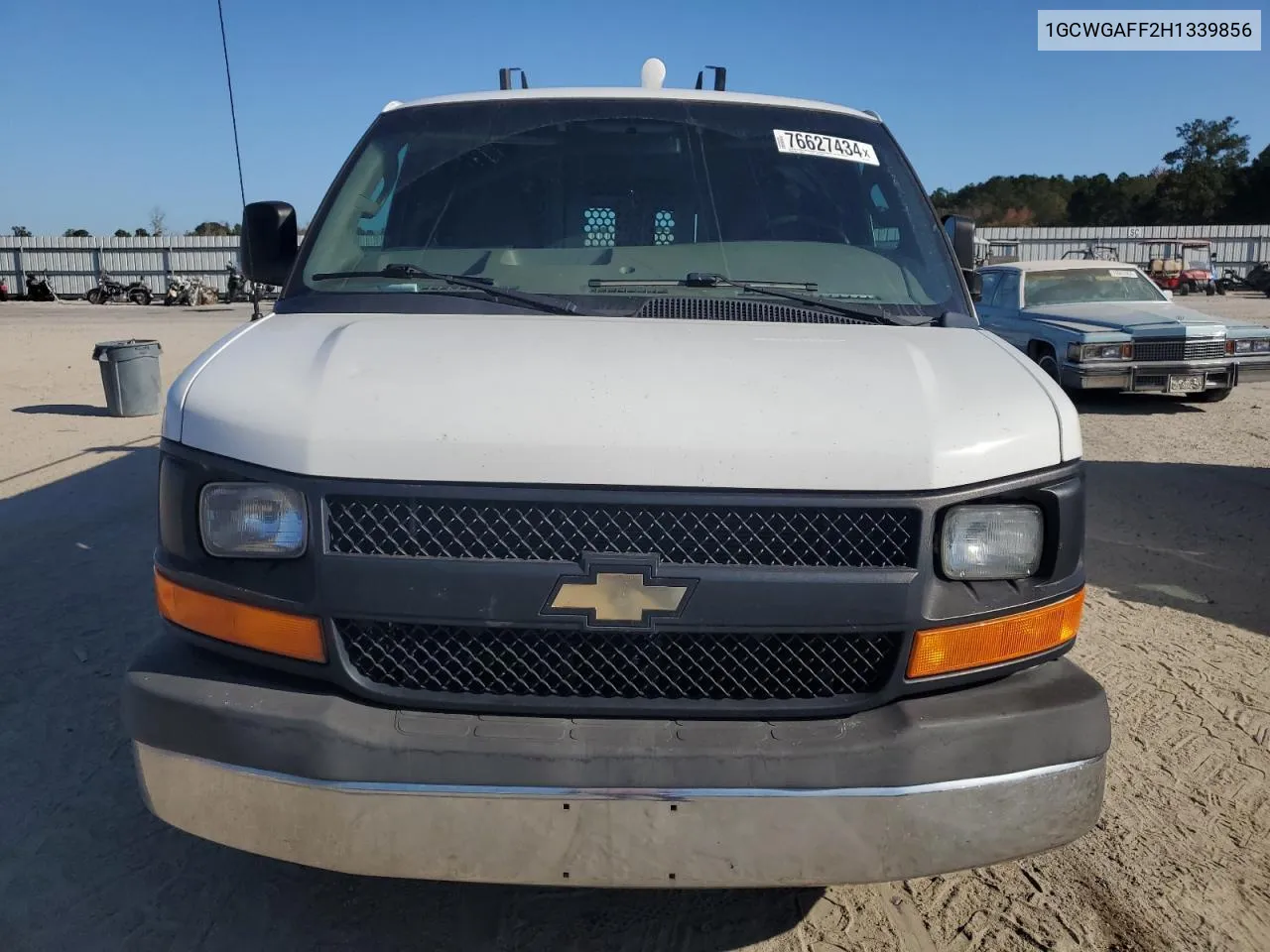 2017 Chevrolet Express G2500 VIN: 1GCWGAFF2H1339856 Lot: 76627434