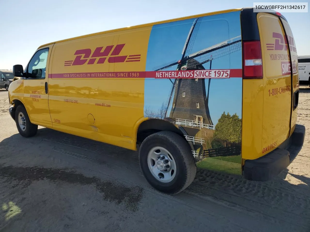 2017 Chevrolet Express G2500 VIN: 1GCWGBFF2H1342617 Lot: 76794834