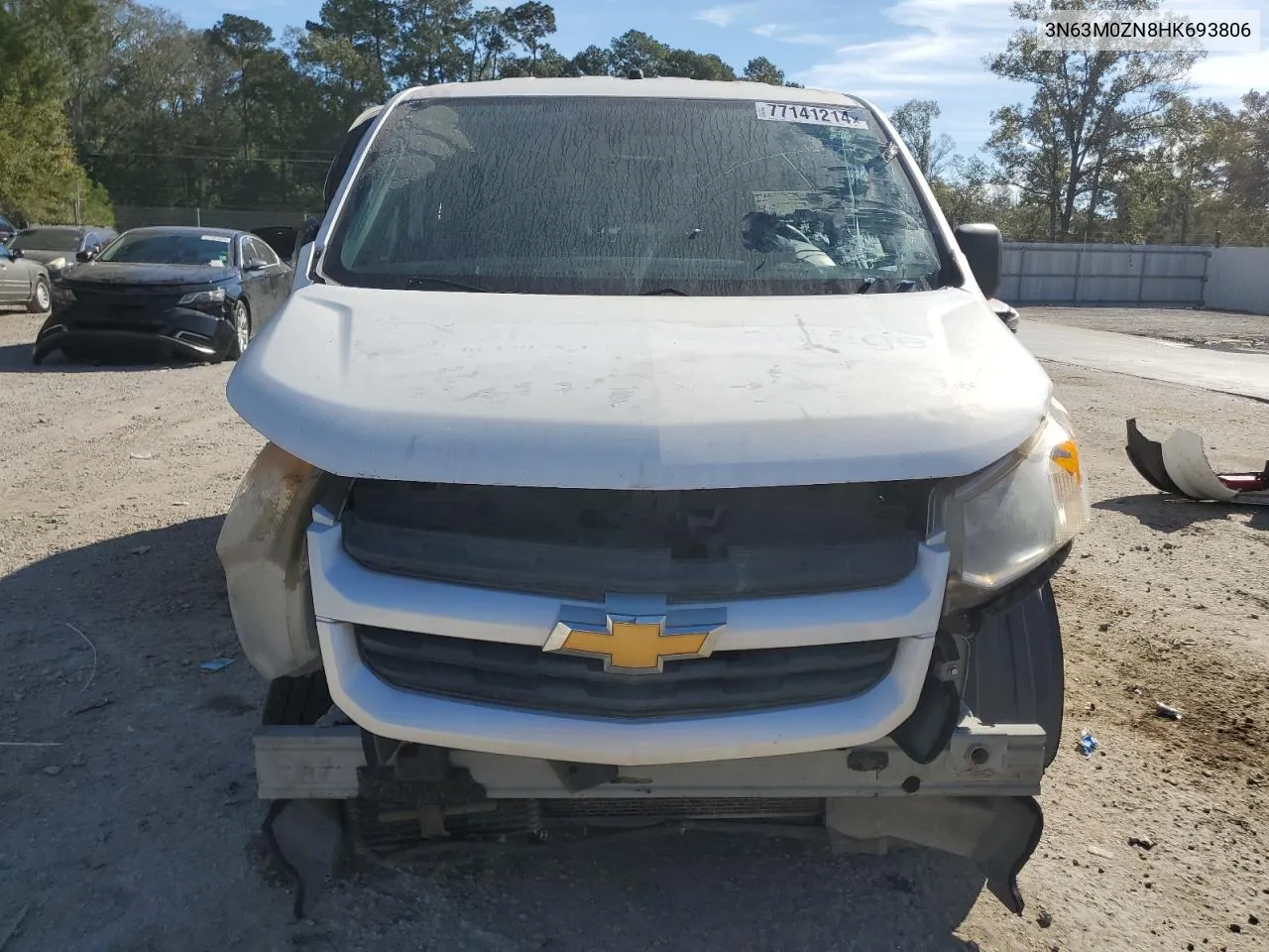 2017 Chevrolet City Express Lt VIN: 3N63M0ZN8HK693806 Lot: 77141214