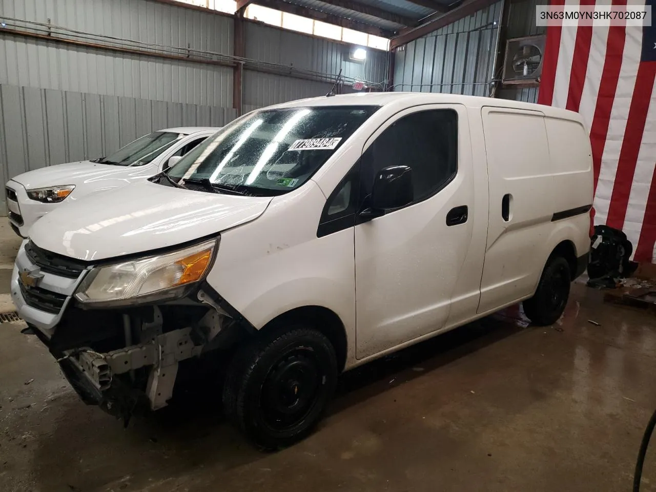 2017 Chevrolet City Express Ls VIN: 3N63M0YN3HK702087 Lot: 77989484