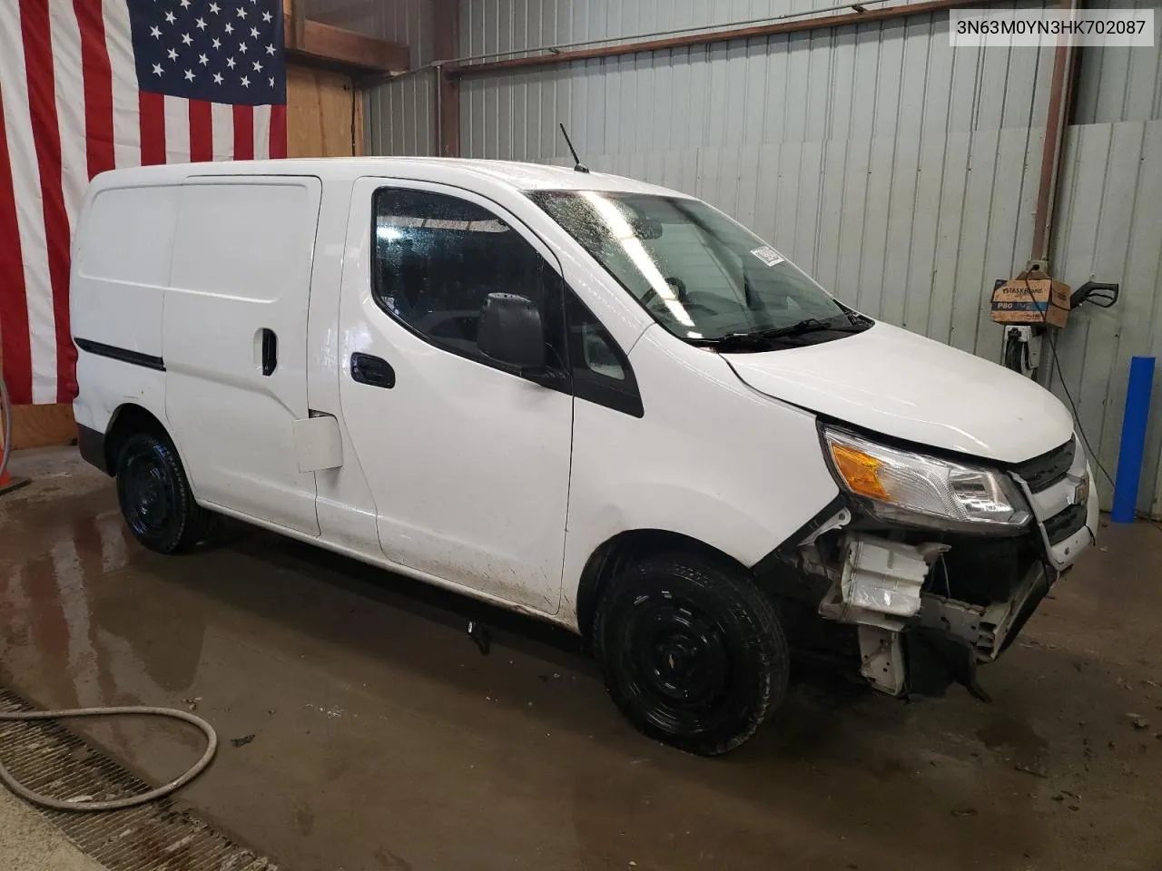 2017 Chevrolet City Express Ls VIN: 3N63M0YN3HK702087 Lot: 77989484